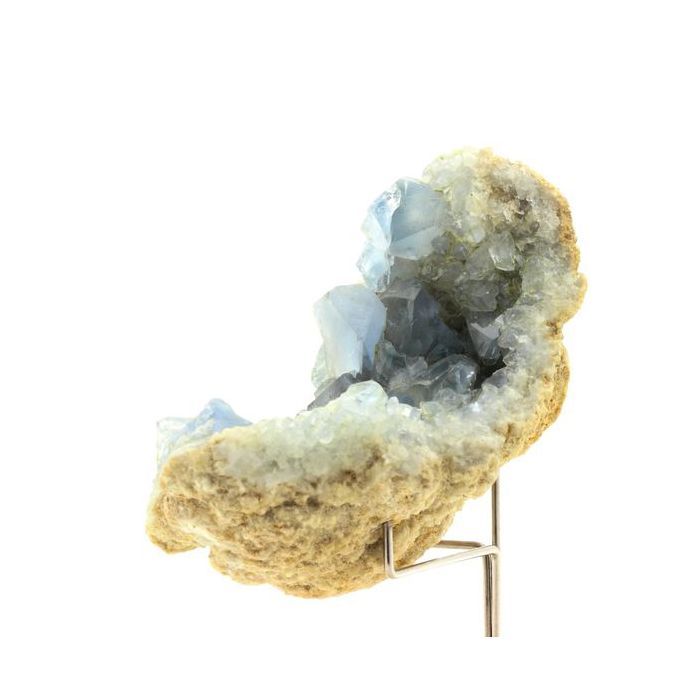 Pierres et Minéraux. Celestine. 1366.60 ct. Sakoany deposit, Katsepy, Madagascar.