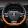 Car Steering Wheel Cover For Scenic Clio Laguna 2 3 4 5 Kangoo Fluence Megane Trafic Talisman Twingo Kaptur Accessories