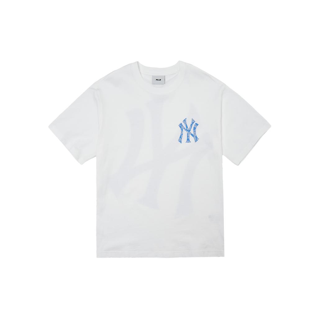 New MLB New York Yankees SS22 T Shirt Unisex White 3ATS53023-50WHS