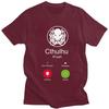 Custom Mens The Call Of Cthulhu T Shirt Short Sleeves Cotton Tshirts Streetwear Tshirt Leisure Rlyeh Octopus Tee Clothing