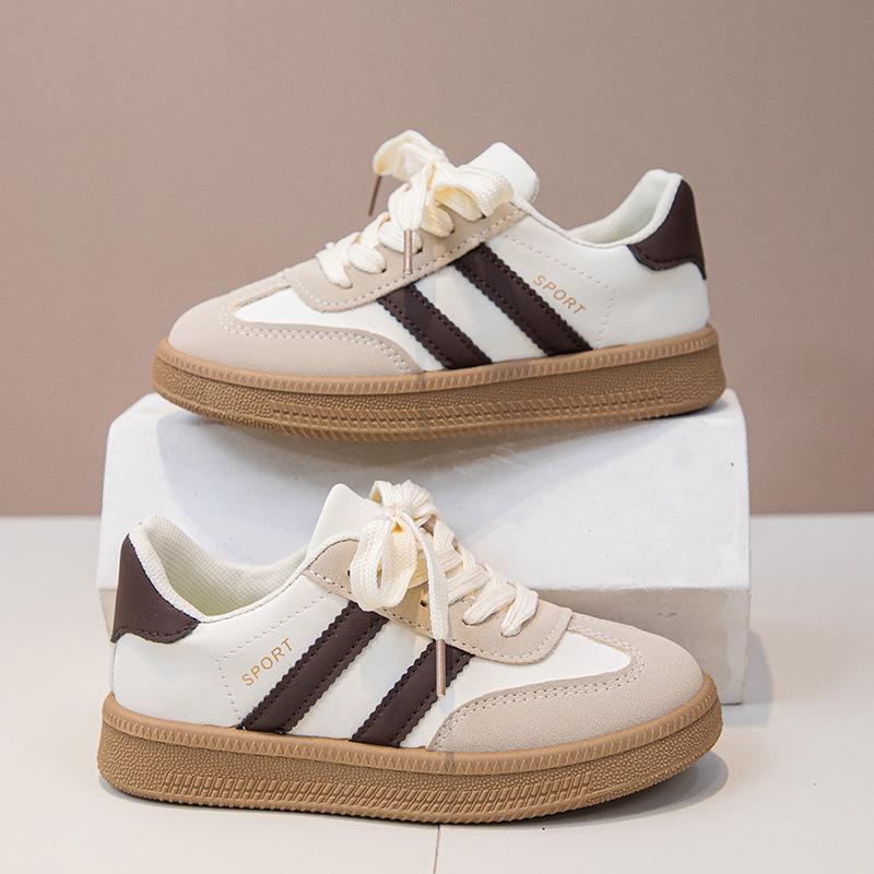 Kinder-Board-Schuhe neu 2025 Frühling und Herbst bequem moralische Erziehung Jungen und Mädchen Freizeitschuhe Mode Studenten