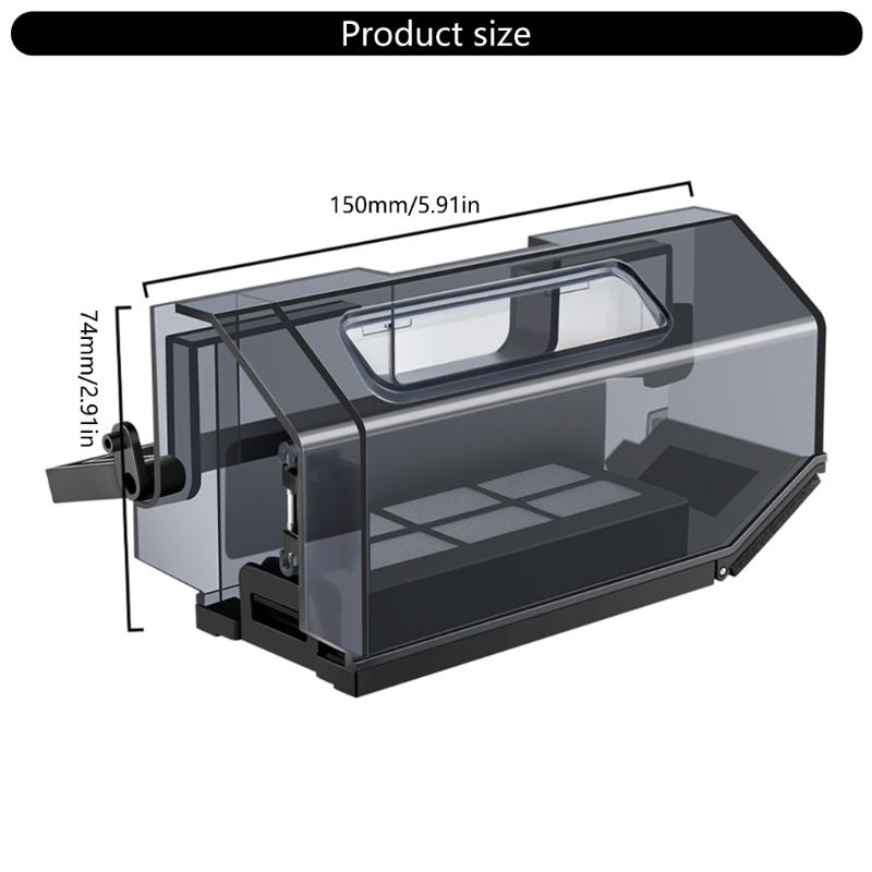 Vacuums Dust Boxes Dust Bin Vacuum Cleaner Boxes Vacuum Dust Collector Vacuum Replacement for Households with Pets