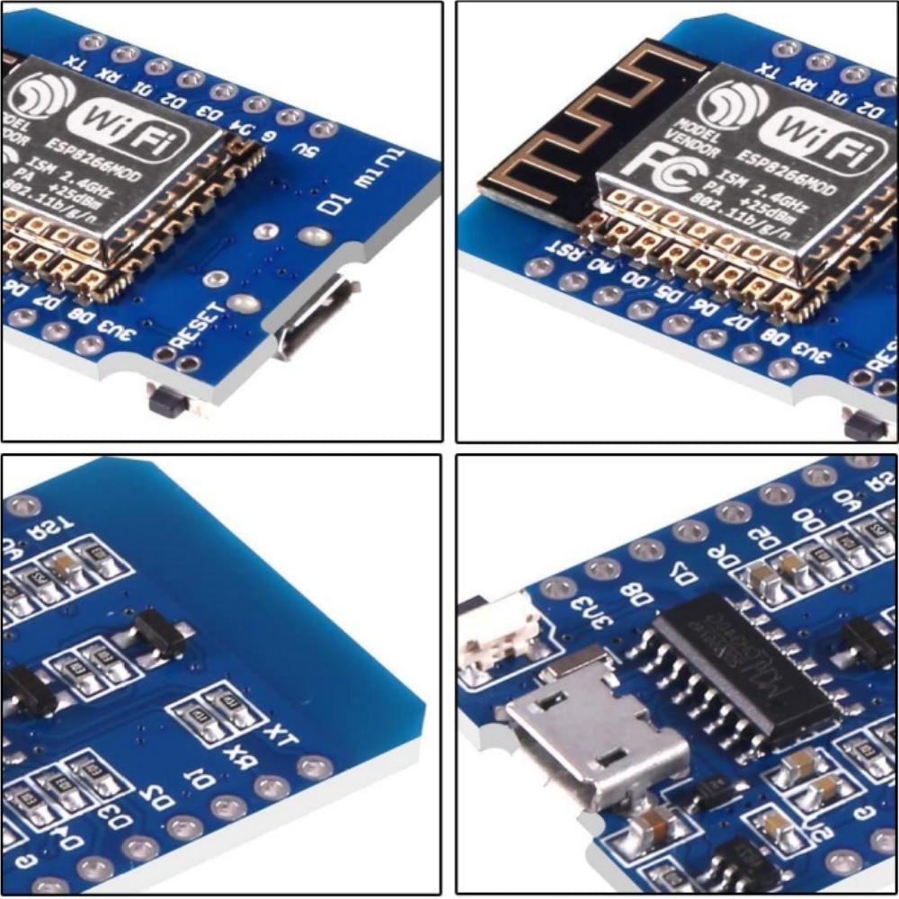 WiFi Internet Development Board D1 Mini NodeMcu Lua 4M Bytes Development Module Base on ESP8266 ESP-12F for Arduino