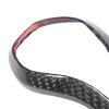 Carbon Fiber Gear Shift Knob Cover Car Interior Overlay Decorative Trim for Infiniti QX80 2017-2025