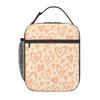Colour Hearts Pattern Insulated Lunch Bag for Women Kids Leakproof Food Boxes Thermal Lunch Box Tote