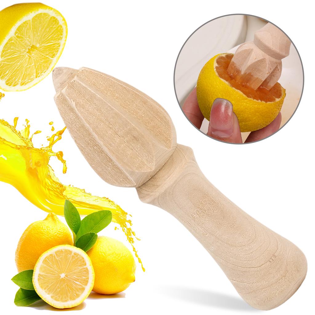 5/1pcs Wooden Lemon Juicer Hand Held Lemon Citrus Orange Quick Juicing Reamer Portable Wood Squeezer Kitchen Gadgets Fruit Tools