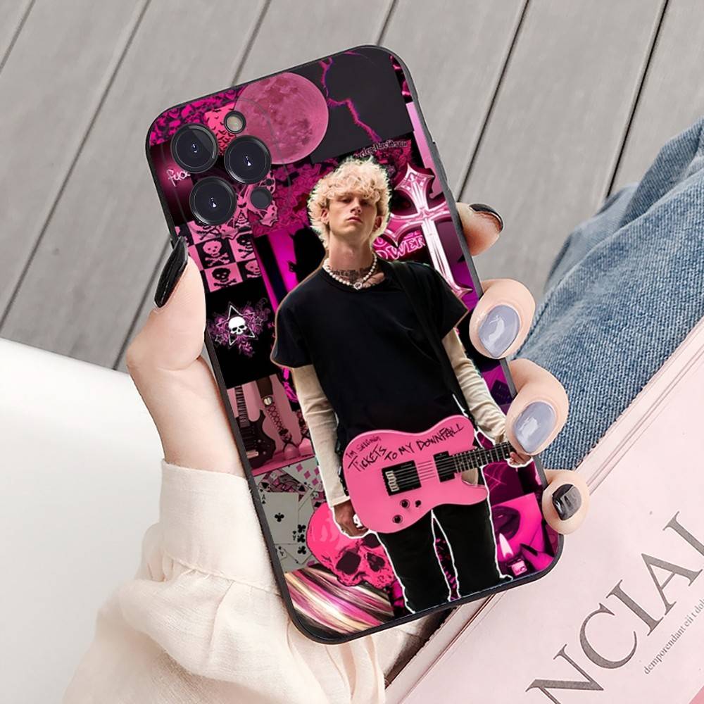 MGK M-Machine Gun Kelly Phone Case For IPhone 16 15 8 7 6 6S Plus X SE XR XS 14 11 12 13 Mini Pro Max Mobile Case
