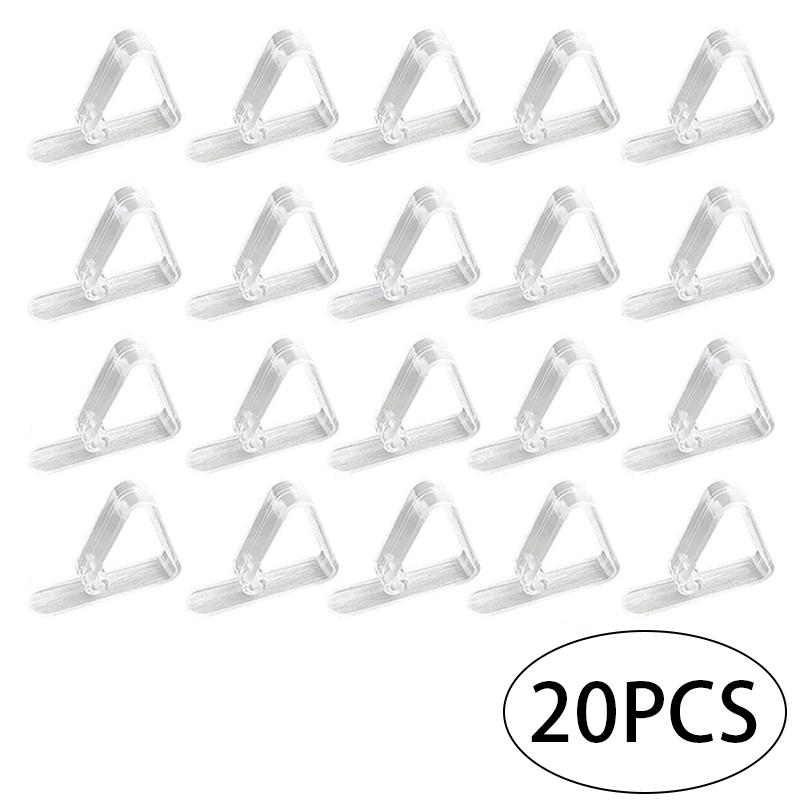 10/20pcs Outdoor Tablecloth Clip Table Clip Firm Tablecloth Tablecloth Clips Fixing Buckle Plastic Buckle Household Decor YFJ010