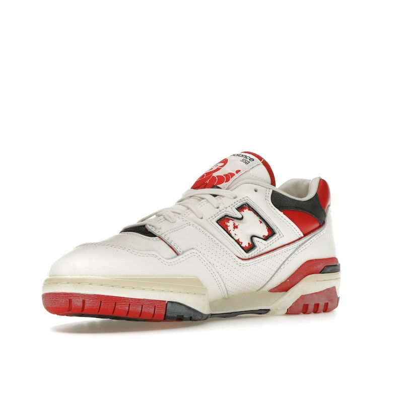 New Balance 550 Vintage Pack - Red Unisex Sneakers White Sea-Salt Team-Red BB550VGA