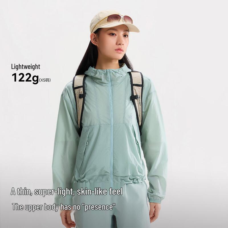 PELLIOT Women's 'Little Forest' UV Protection Windbreaker Jacket
