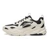 Li Ning Synthetic Leather Abrasion Resistant Cushioning Low Top Casual Shoes Women's AGLV174-4