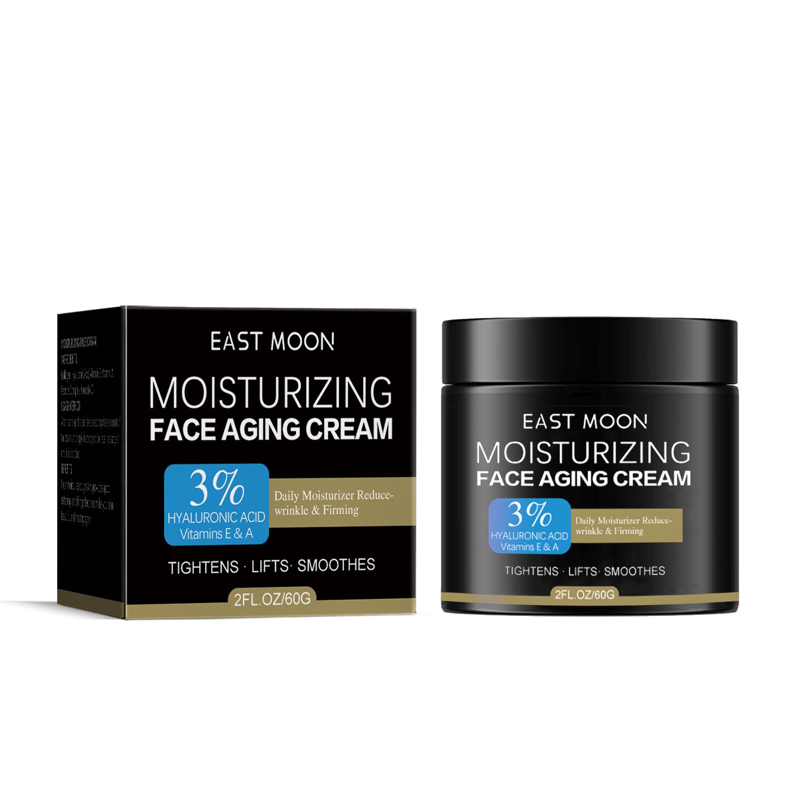 

Крем для лица East Moon Anti-Aging увлажняет, освежает, смягчает, разглаживает и осветляет кожу