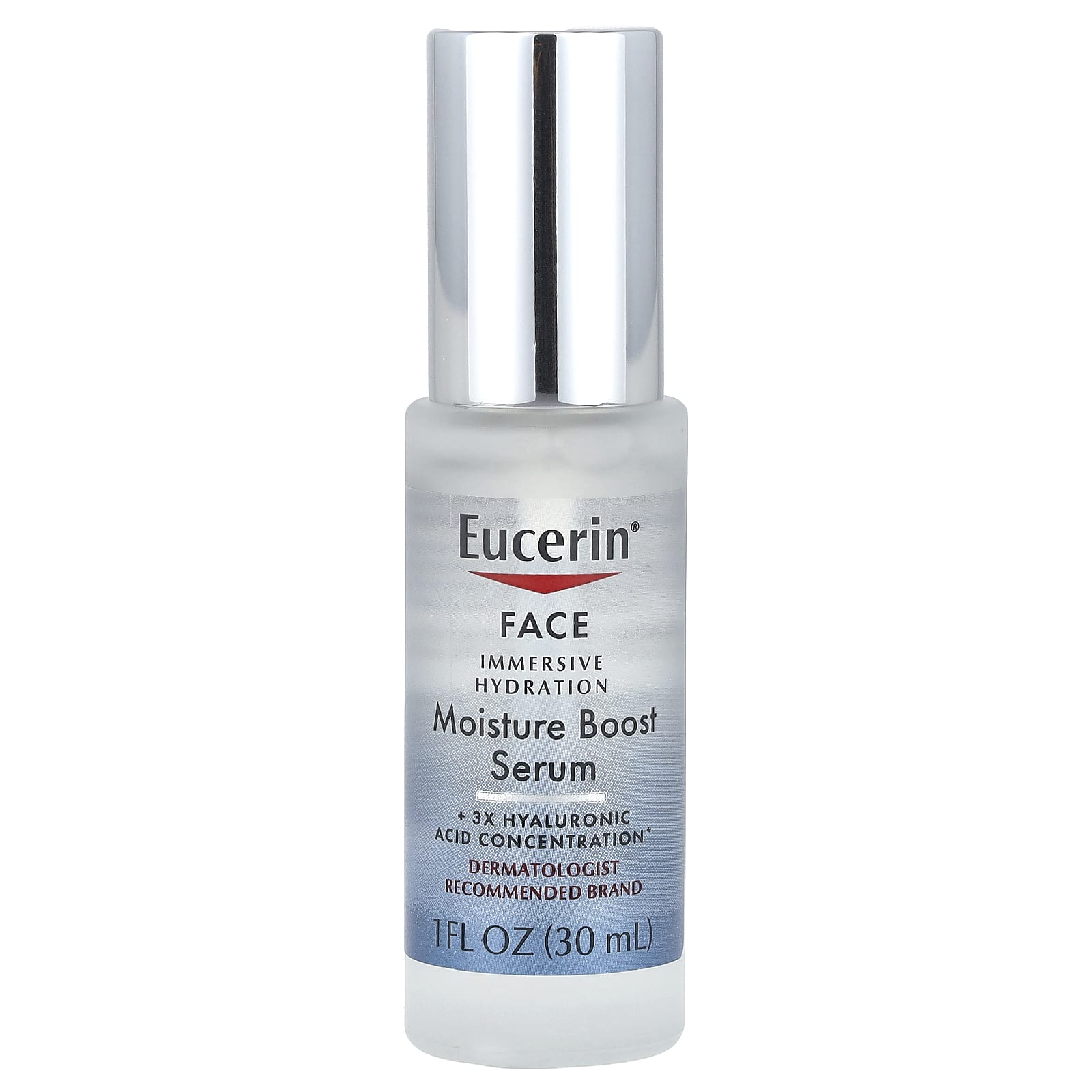 Eucerin, средство для лица, глубокое увлажнение, сыворотка для повышения уровня увлажненности, 1 жидкая унция (30 мл)