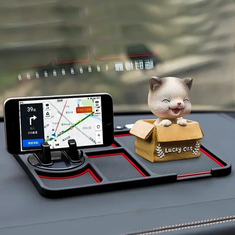 NEW Non Slip Phone Pad Car Dashboard Non Slip Grip Sticky Pad Phone Holder Mat Anti-skid Silicone Mat Car Accessories