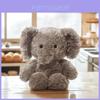 Elephant Plush Toy With Pp Cotton Filling Soft Cuddle Pillow For Kids Gift