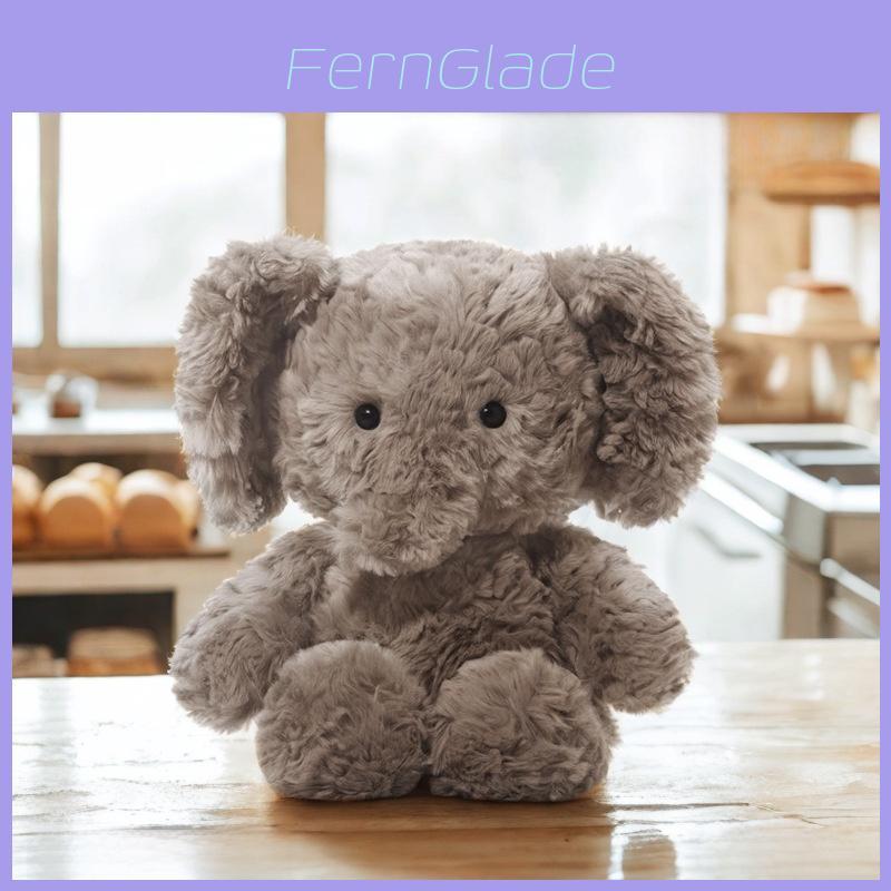 Elephant Plush Toy With Pp Cotton Filling Soft Cuddle Pillow For Kids Gift