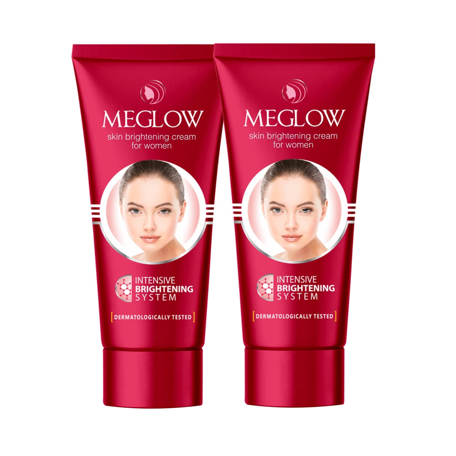 Meglow SPF 15 Paraben-Free Formulation Enriched with Aloe Vera Extract, Cucumber Extracts and Vitamin E Premium Fairness Face Cream for Women (50g,