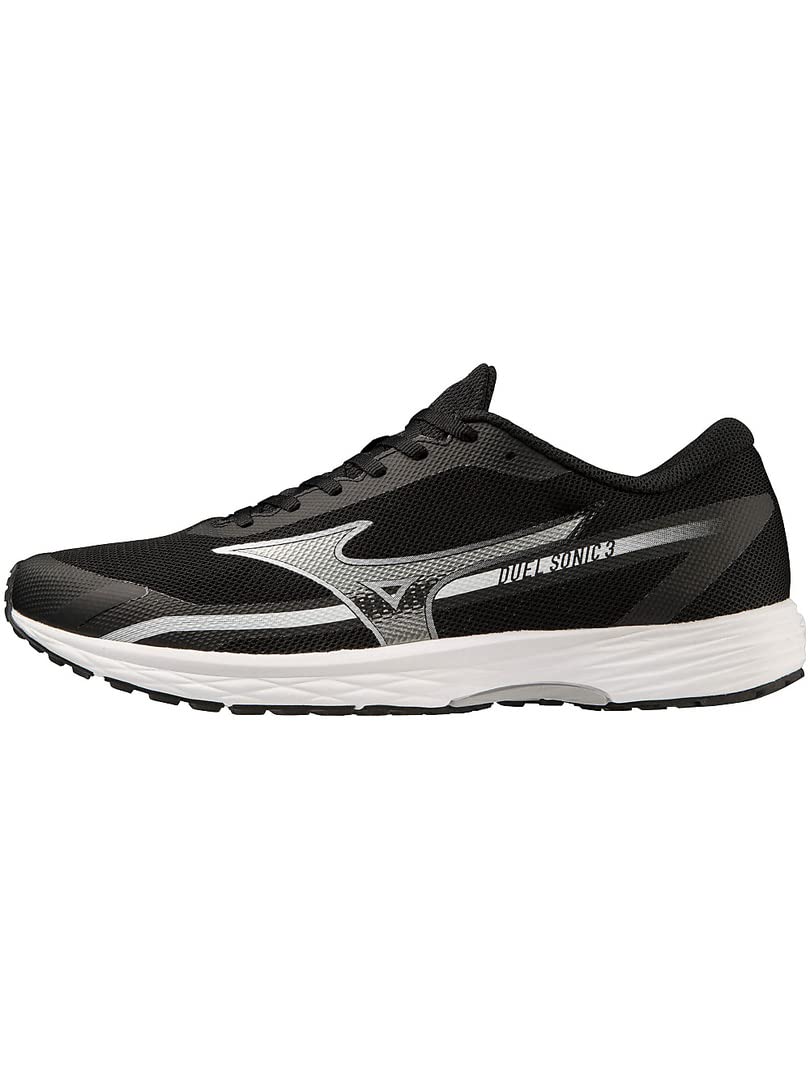 

Mizuno Duel Sonic 3 Running Shoes, Black/Dark Gray/White, Size 27.5 cm, 3E