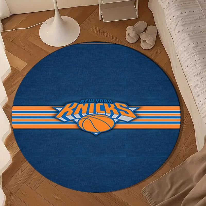 New York Football Round Mat, Anti-slip Circle Carpet Chair Rug For livingroom,Bedroom, Doormat Home Decor Gift Christmas Gifts
