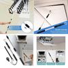 Loft Ladder Pull Down Kit With Aluminum Alloy Steel Components For Home Use
