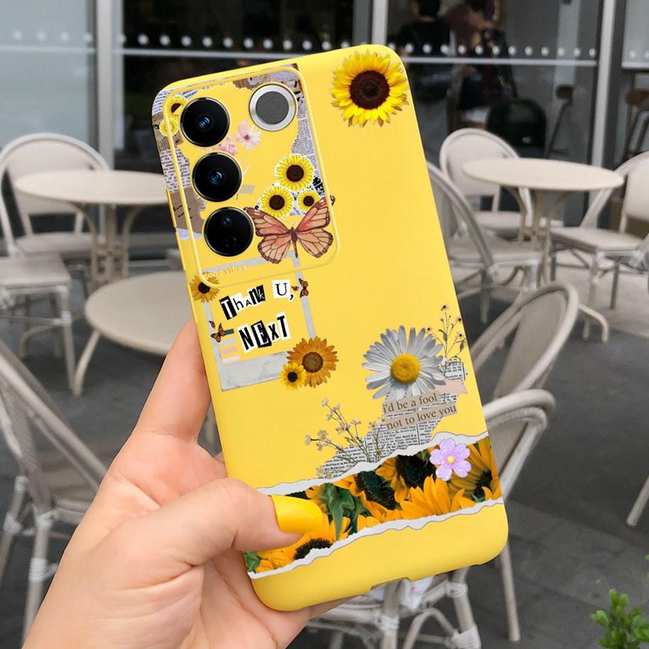 For Vivo V27 Pro Case Vivo V27e Back Cover Fashion Candy Color Painted Funda For Vivo V27 5G V 27e V27Pro V2237 V2230 Soft Shell