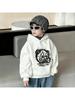 Children Casual Long Sleeve Pullover Tops Boys Graffiti Joker Print Hoodie Autumn Kids Loose Hooded Sweatshirt