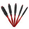 Tubo in Alluminio Forma Cilindrica a Rullo con Setole e Radici dei Capelli Soffici e Frangia Fibbia Interna Strumento di Bellezza per Styling Capelli Ricci