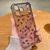 Pink Peony Floral Pattern Case For iPhone 17 Pro Max Coque iPhone 16 15 14 13 Pro Max 11 Shockproof Clear Soft Silicone Cover