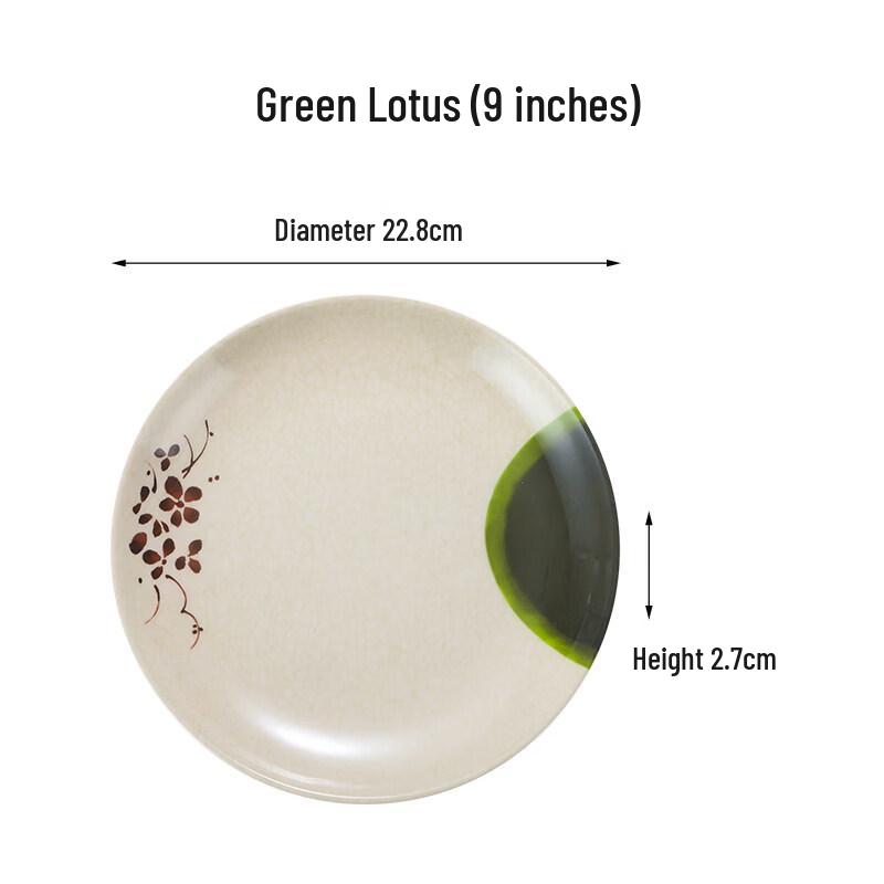 

Chinese Style Melamine Dinner Plate