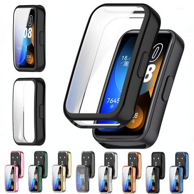 TPU Watch Case for Huawei Band 10 9 8 Smartwatch Soft Anti-falling Screen Protective Cover for Huawei Band 10/9/8 Silicone Shell