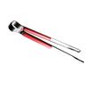 Stainless Steel Barbecue Tong Portable Metal Long Kitchen Tong for Cooking Grilling Outdoor BBQ 25.5cm Red