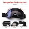 Anti-Fog Ski Goggles for Adults Windproof Lens with Soft Fleece Padding, for Snowboarding Motorcycle & Hiking