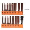 23Pcs Hex Head Allen Wrenches Drill Bit Set Steel Magnetic Tip Hex Bit Set 60mm