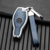 Compatible with Mercedes-Benz GLA, GLC, V-Class, A-Class, and C-Class 2018-2019 Models, This Two/three-button Full-cover Metal Key Case.