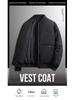 Chao Lun Bu Men's Thick Stand Collar Jacket - High-End Autumn/Winter Warm Cotton Dad Coat
