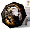 Eagle Spirit Automatic Folding Umbrella Compact Lightweight For Outdoor Adventurest205