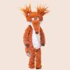 Plush Fox Toy With Pp Cotton Filling For Kids And Baby Sleep Comfort