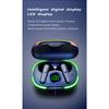 1 Pair Pro 80 TWS Wireless Bluetooth-compatible Headset With Microphone Led Display Ipx4 Waterproof Sports Earphone
