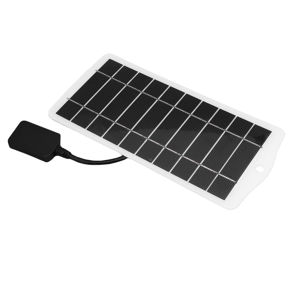 5W Monocrystalline Solar Panel USB Solar   Solar Phone   for Outdoor Camping Travel