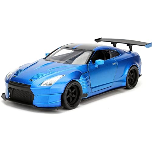 ДЖАДАТОЙС 1:24 Форсаж Литая модель автомобиля Nissan GT-R R-35 Брайана Ben Sopra Nissan