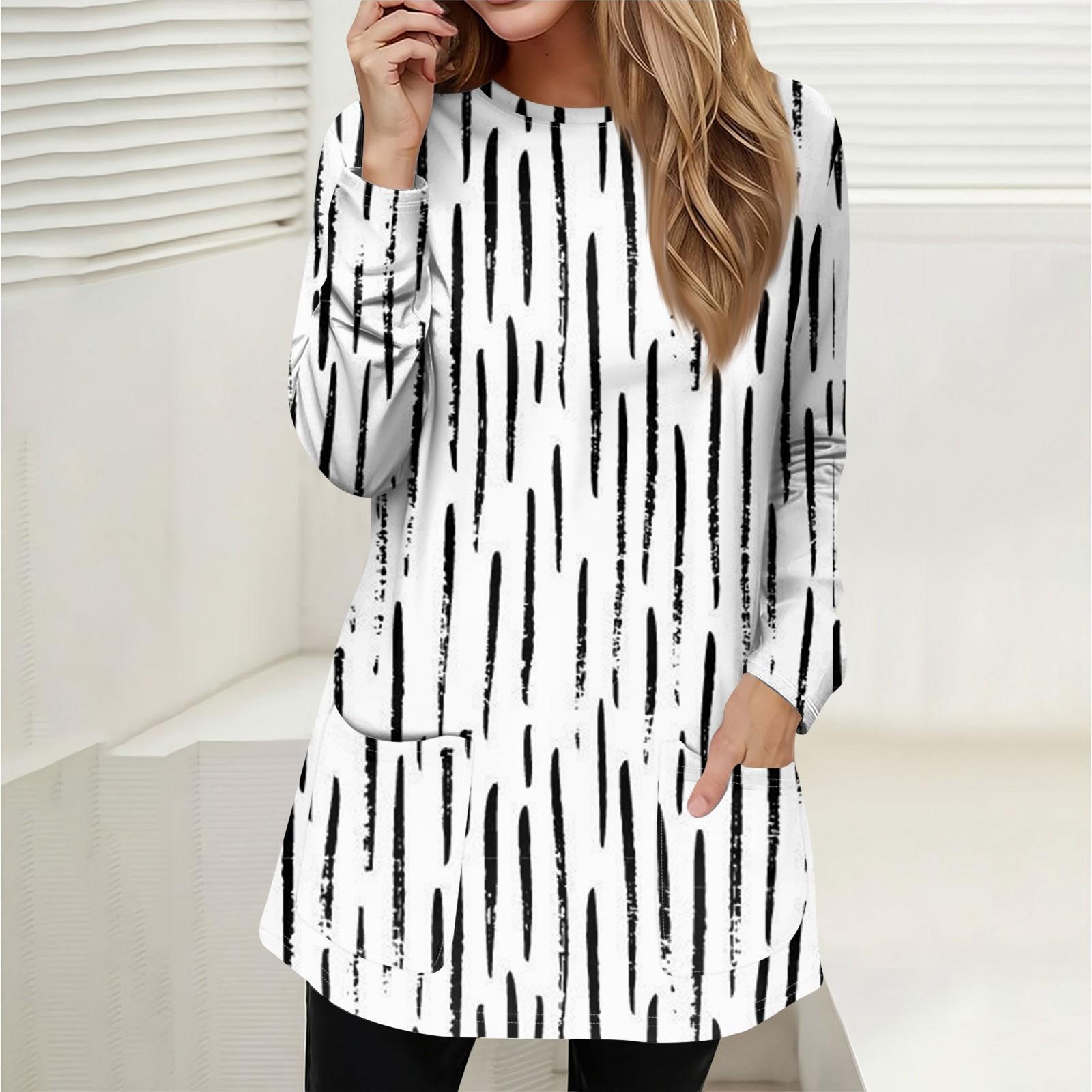 

Женская толстовка, пуловер, спортивная одежда, карман, принт, повседневный топ с круглым вырезом и длинными рукавами XL белый