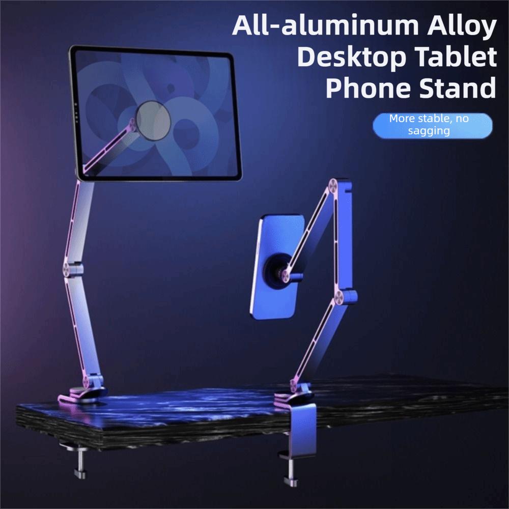 360° Swivel Desktop Tablet Phone Stand Magnetic Tablet Bracket Universal Tablet Holder  for 4-13in