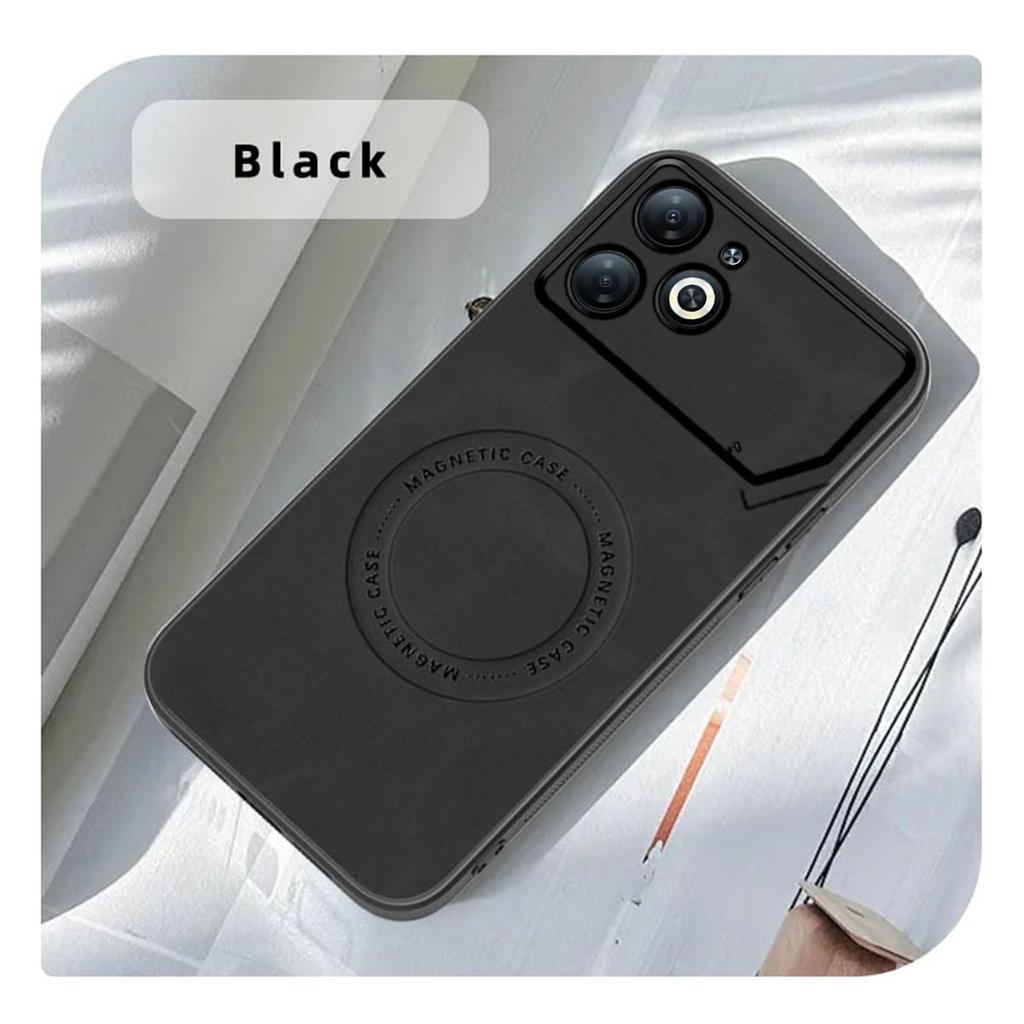 Premium Retro Leather Grain TPU Case for TECNO POVA 6 Pro 5G,6 Anti‑Drop Business Phone Shell