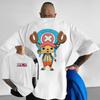 24/25 Latest Hot Selling Summer Y2K Anime Cartoon One Piece Luffy 3D Printed Adult and Children's T-shirt Comfortable Top