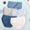 Boys' A-Grade Pure Cotton Briefs - Solid Color, No-Pinch Fit