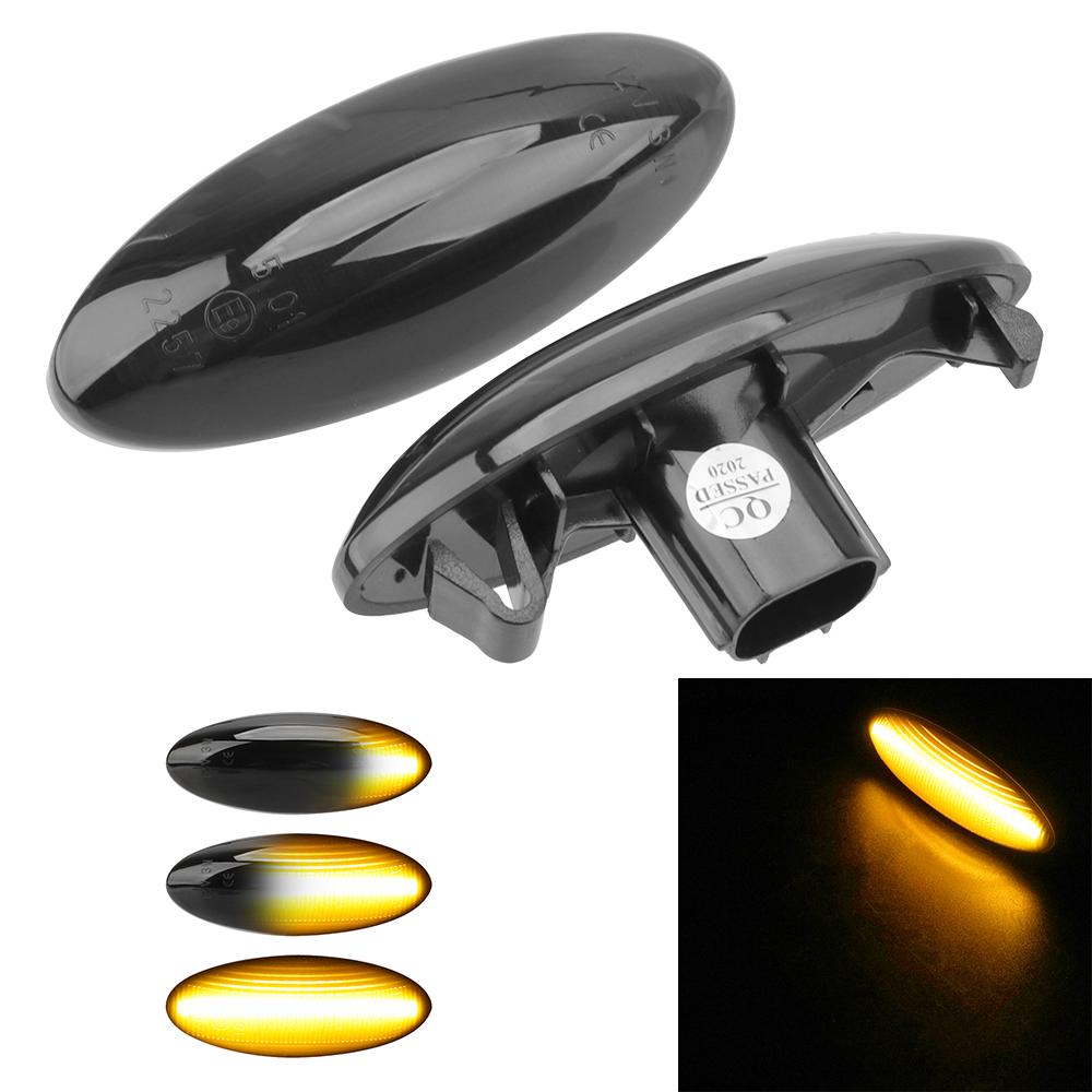 

Сигнальная лампа LED Автомобиль Динамический боковой маркер Сигнал поворота Для Toyota Yaris COROLLA Auris Mk1 E15 RAV4 Mk3