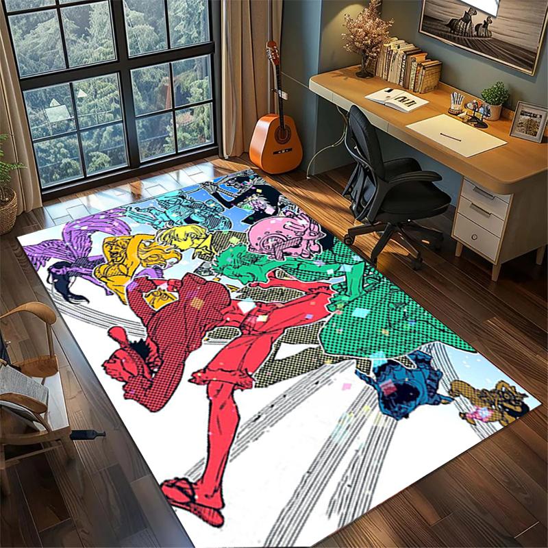 Non Slip Washable "ONE PIECE" Rug Large Area Carpet Gamer Room Bedroom Home Decor Kwq2