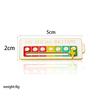 Mood Conversion Energy Brooch for Women Men My Social Battery Badge Expression Pins Brooches on Clothes