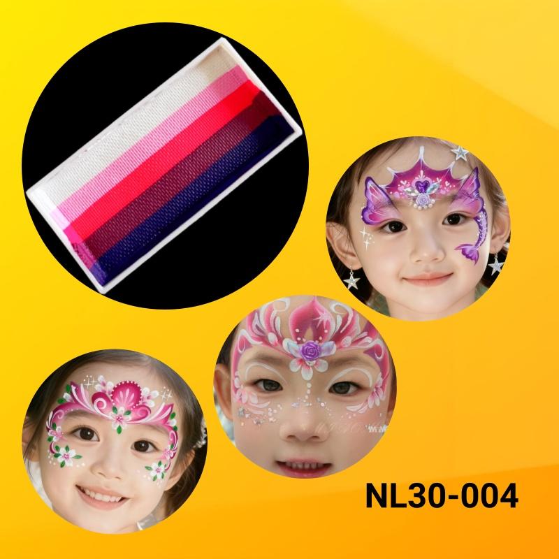 30g High Quality Non-Toxic Water-Based Split Cake Face Body Paint for Kids Festival Cosplay