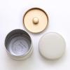 LOLO Tea Caddy 100g Tea Can Made In Japan Canister Steel Storage Container Stylish